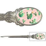 Pink Cactus flower Letter Opener