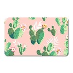 Pink Cactus flower Magnet (Rectangular)