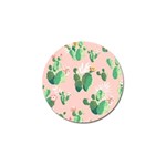 Pink Cactus flower Golf Ball Marker