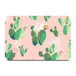 Pink Cactus flower Plate Mat