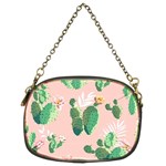 Pink Cactus flower Chain Purse (Two Sides)