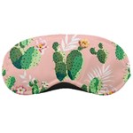 Pink Cactus flower Sleeping Mask