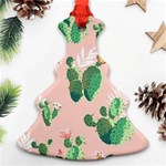 Pink Cactus flower Ornament (Christmas Tree) 