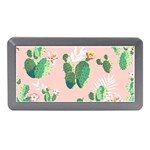 Pink Cactus flower Memory Card Reader (Mini)