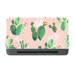 Pink Cactus flower Memory Card Reader with CF