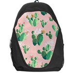 Pink Cactus flower Backpack Bag