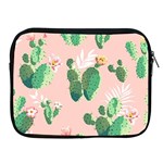 Pink Cactus flower Apple iPad Zipper Case