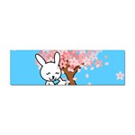 floral bunnies Sticker Bumper (10 pack)