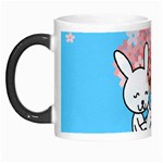 floral bunnies Morph Mug