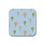 kids-toys129a Rubber Coaster (Square)