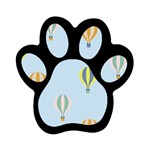 kids-toys129a Magnet (Paw Print)