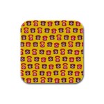 kids-toys128a Rubber Square Coaster (4 pack)