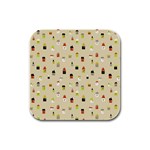 kids-toys040a Rubber Square Coaster (4 pack)