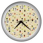 kids-toys040a Wall Clock (Silver)