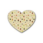 kids-toys040a Rubber Coaster (Heart)