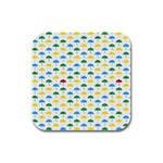 kids-toys036a Rubber Square Coaster (4 pack)