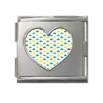 kids-toys036a Mega Link Heart Italian Charm (18mm)