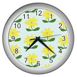 kids-toys003b Wall Clock (Silver)