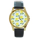 kids-toys003b Round Gold Metal Watch