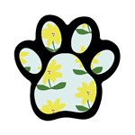 kids-toys003b Magnet (Paw Print)