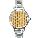 kids-toys012b Round Italian Charm Watch