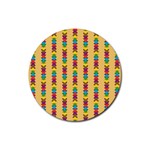 kids-toys012b Rubber Coaster (Round)