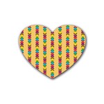 kids-toys012b Rubber Heart Coaster (4 pack)