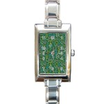 kids-toys021a Rectangular Italian Charm Watch