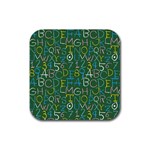 kids-toys021a Rubber Coaster (Square)