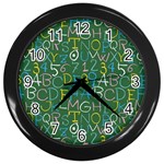 kids-toys021a Wall Clock (Black)