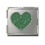 kids-toys021a Mega Link Heart Italian Charm (18mm)