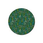 kids-toys021a Rubber Coaster (Round)