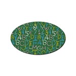 kids-toys021a Sticker Oval (100 pack)