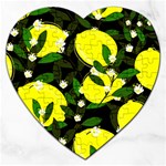 black lemons Jigsaw Puzzle (Heart)