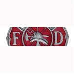 Red Fire Department Cross Large Bar Mat