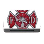 Red Fire Department Cross Memory Card Reader with CF