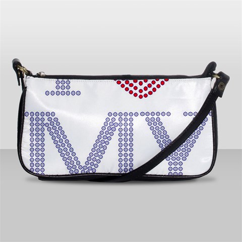 I Love My Fireman Shoulder Clutch Bag from ArtsNow.com Front