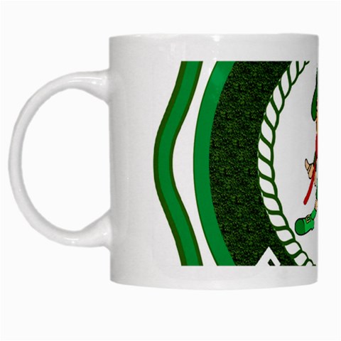 Irish Firefighter White Mug from ArtsNow.com Left