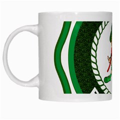 Irish Firefighter White Mug from ArtsNow.com Left