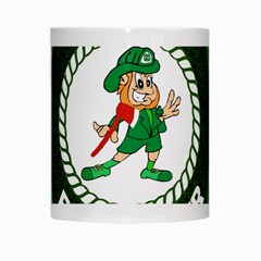 Irish Firefighter White Mug from ArtsNow.com Center