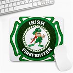 Irish Firefighter Large Mousepad