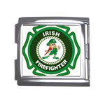 Irish Firefighter Mega Link Italian Charm (18mm)