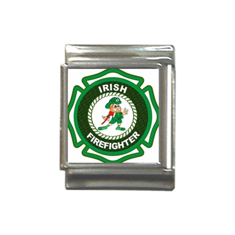 Irish Firefighter Italian Charm (13mm) from ArtsNow.com Front