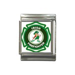 Irish Firefighter Italian Charm (13mm)