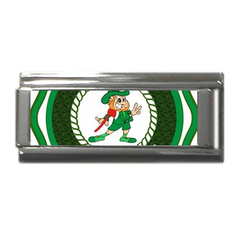 Irish Firefighter Superlink Italian Charm (9mm) from ArtsNow.com Front