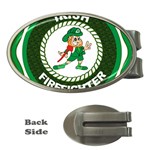 Irish Firefighter Money Clip (Oval)