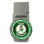 Irish Firefighter Money Clip (Round)