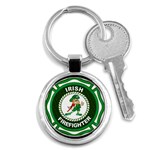 Irish Firefighter Key Chain (Round)