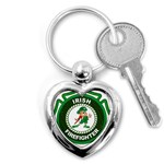 Irish Firefighter Key Chain (Heart)