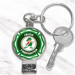 Irish Firefighter Nail Clippers Key Chain